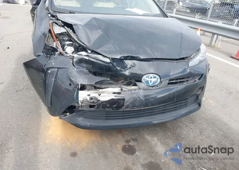 2019 Toyota Prius Xle z USA, uszkodzony, nr VIN JTDKARFU8K3095476